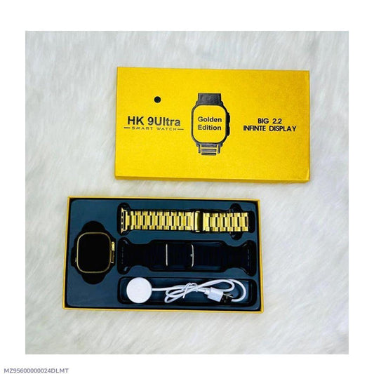 HK-09 Smart Watch Ultra Golden Edition