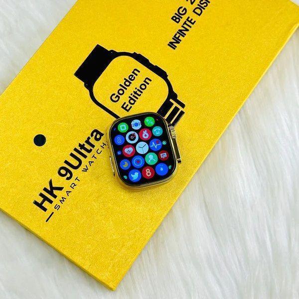HK-09 Smart Watch Ultra Golden Edition